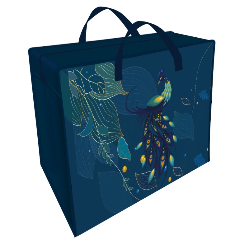 Sac de rangement "Paon"