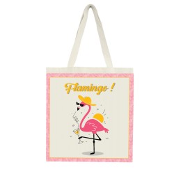 Tote Bag "Flamingo Love"