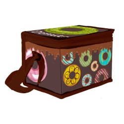 Lunch Bag "Donuts"